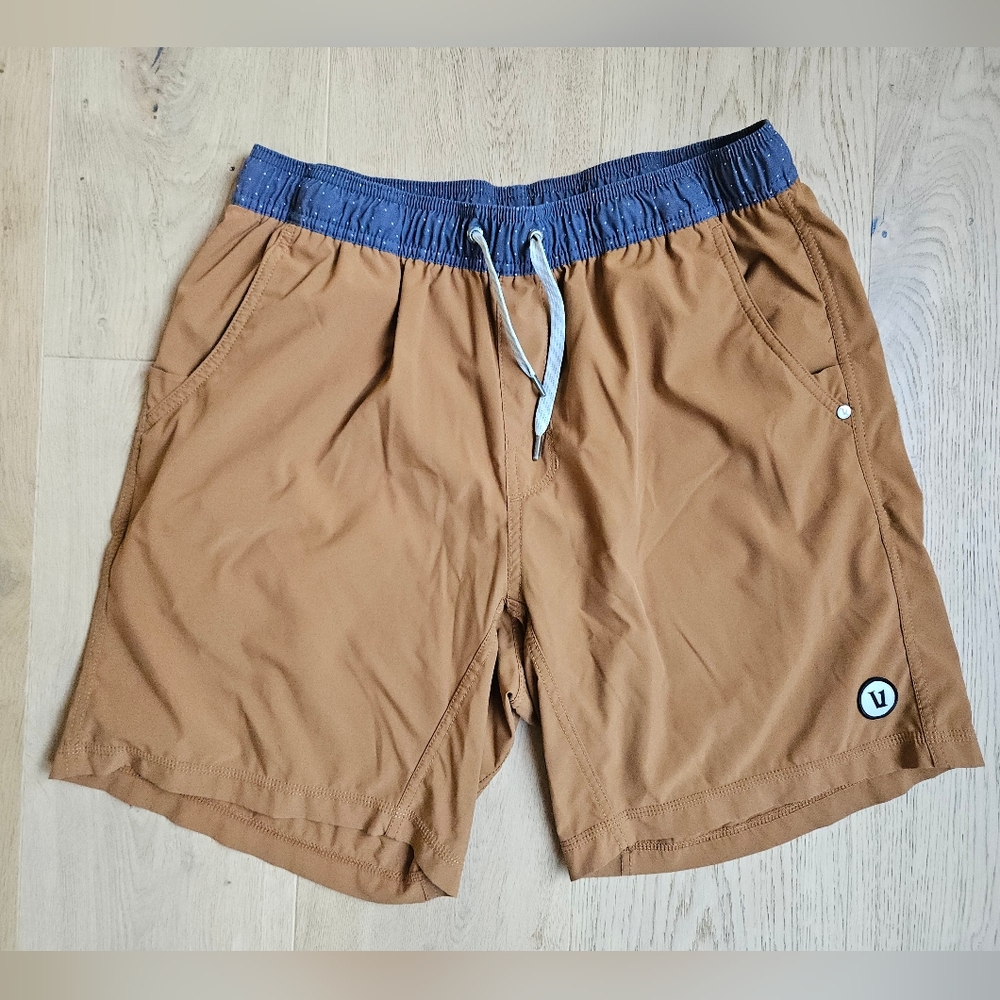 Vuori Burnt Orange Kore Short Lined 7"